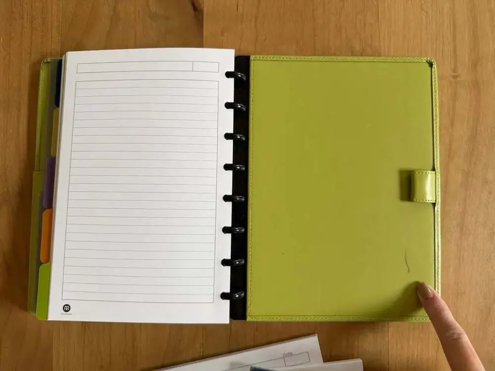 Staples Arc Customizable Notebook System Planner,Refills And Dividers